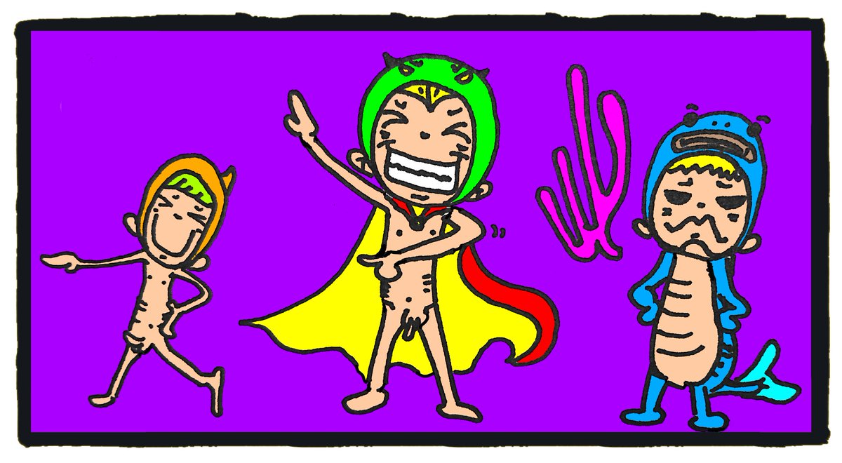 タダアキ 斎藤忠明 彼氏が適当に描いたのを Ibispaint Xでペイント Adobe Photoshop Express で編集しますた T Co 6gl6umd81t