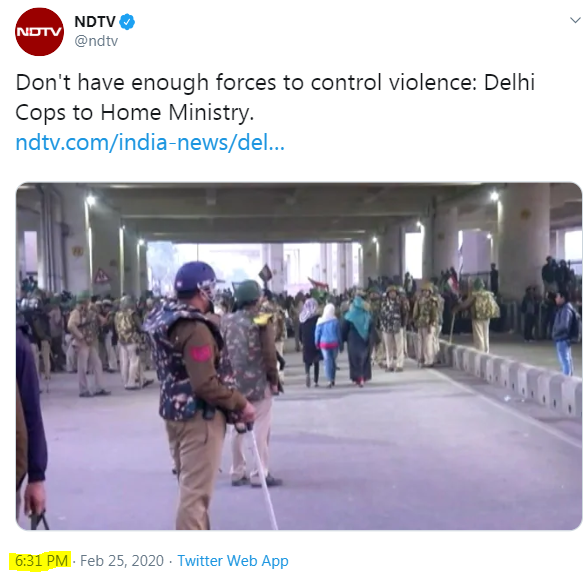 And then they wonder why people call  #NDTV as an unreliable media house!God knows what sources they rely upon.So much so that not only do they tweet wrong news even AFTER it has been debunked by official sources, but won't even find it necessary to delete it once proven wrong.