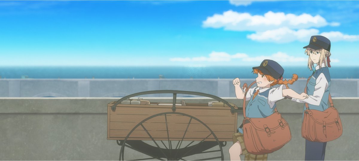 [바이올렛 에버가든] 첫 스크린 개봉작! <바이올렛 에버가든 - 영원과 자동 수기 인형 -> 미공개스틸 대.방.출!! ⠀ 3월 26일 대개봉 ⠀ #바이올렛에버가...