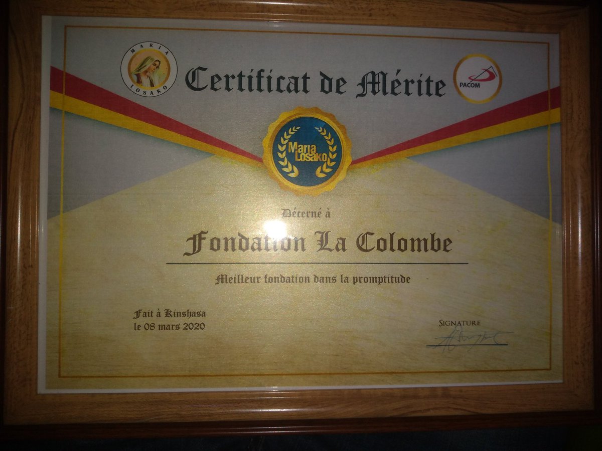 FONDATIONLACOLOMBE (@fondationlacol1) on Twitter photo 