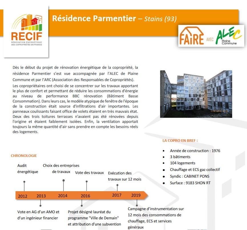 ÎledeFrance Energies on Twitter "🏢EXEMPLE DE COPROPRIETE RENOVEE