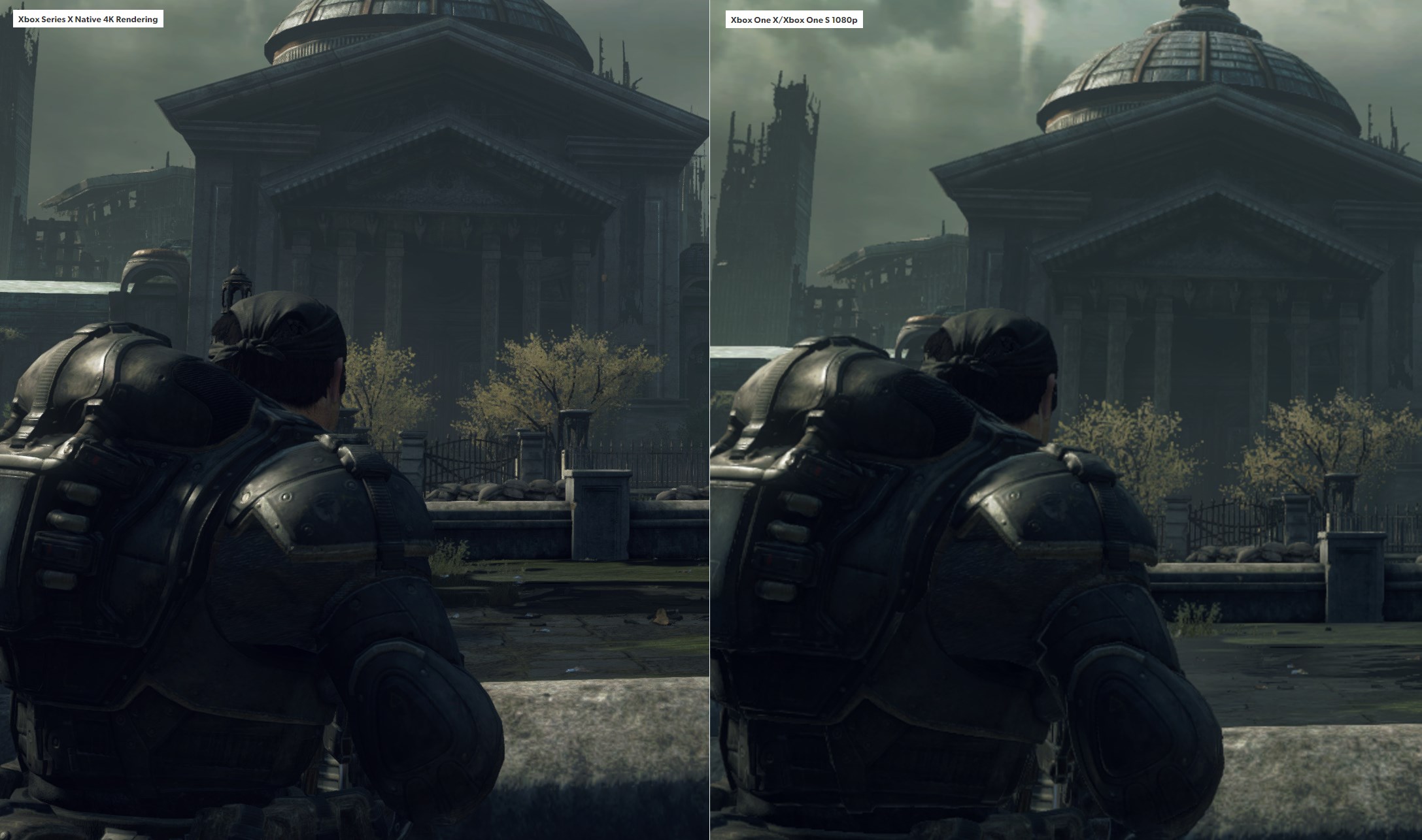 Gears of War Graphics Comparison: Ultimate Edition vs. Xbox 360 