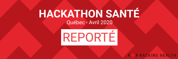 ❗ ALERTE - REPORT DU HACKATHON SANTÉ ❗ 

Face à l'épisode de pandémie du #COVID-19, l'équipe de #HHQc a pris la décision de reporter les prochains événements incluant le RDV du 1er avril et le #Hackathon des 17-19 Avril.