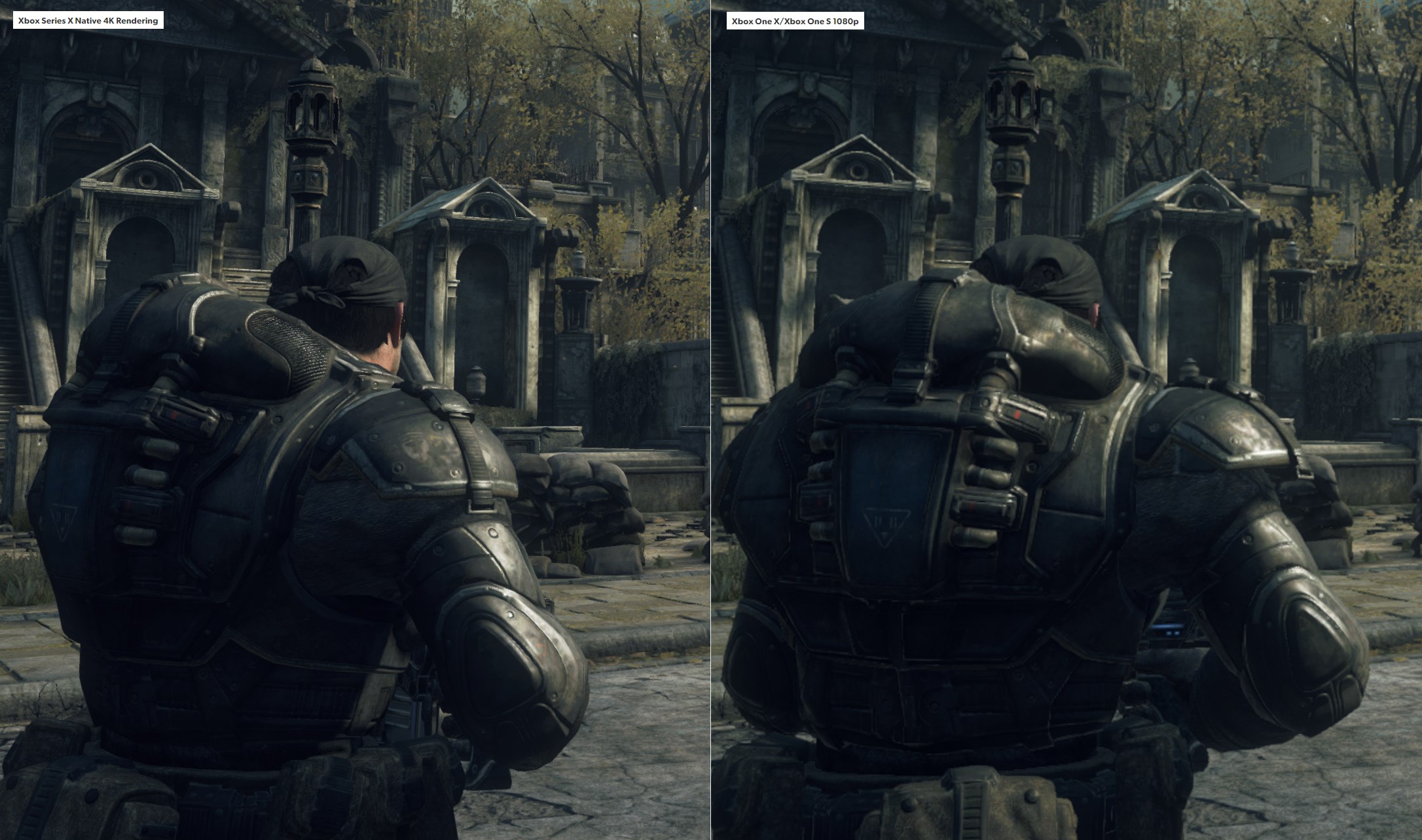 Gears of War Graphics Comparison: Ultimate Edition vs. Xbox 360 