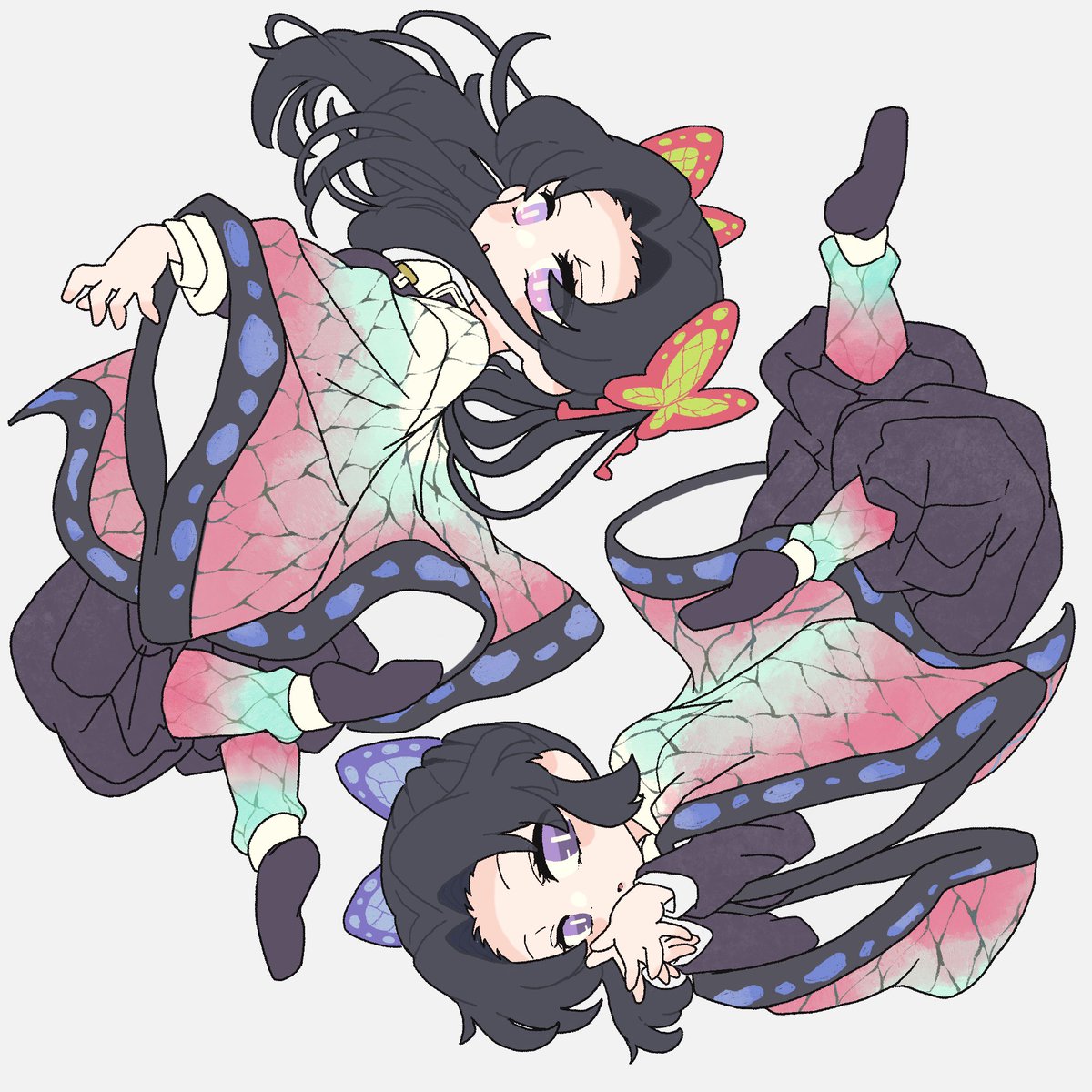 鬼滅の刃 胡蝶姉妹🦋