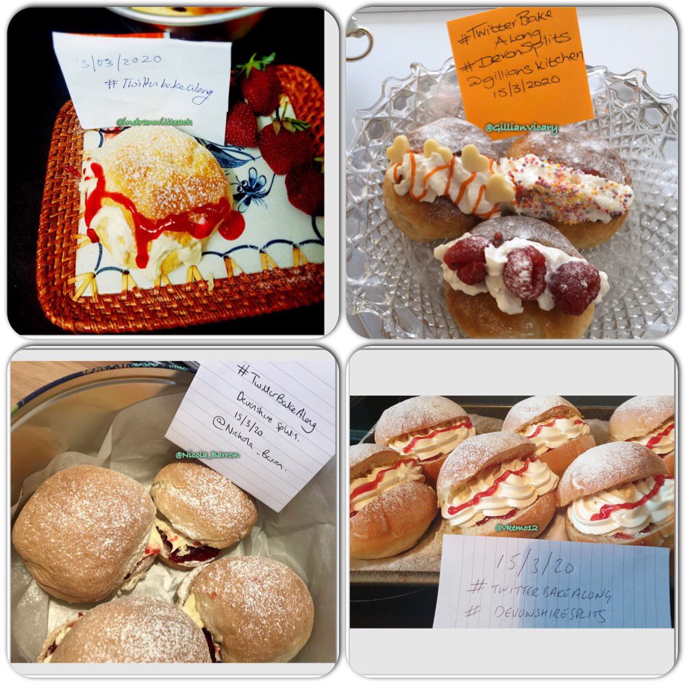 Rob_C_Allen's tweet photo. As our challenge with @Wrightsbaking finishes, these are the last #DevonSplits from last week. #TwitterBakeAlong 😍 https://t.co/GV5jeoiqII
