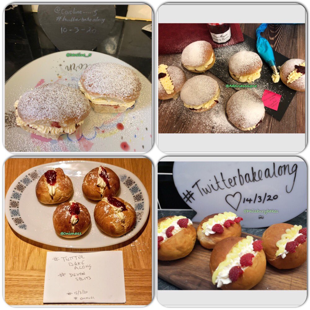 Rob_C_Allen's tweet photo. As our challenge with @Wrightsbaking finishes, these are the last #DevonSplits from last week. #TwitterBakeAlong 😍 https://t.co/GV5jeoiqII