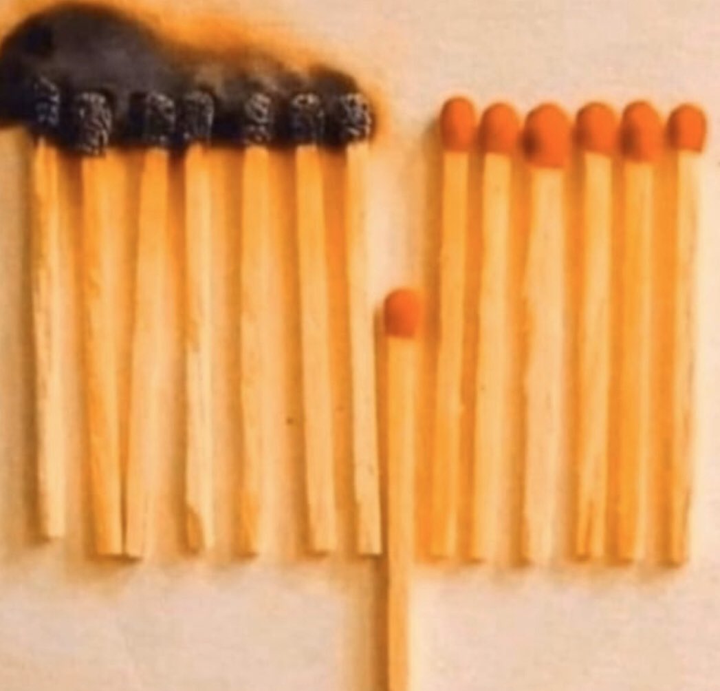 Bazen yangını durdurmak için geri adım atmak gerekir
#vaka18