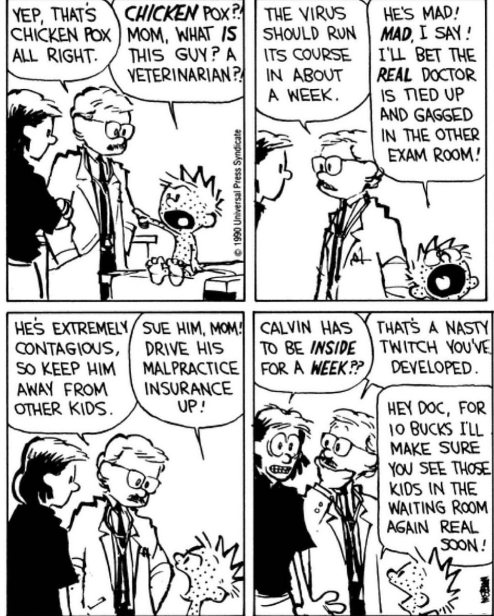 Calvin And Hobbes Self Quarantine Time