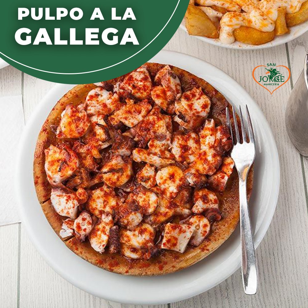 Pulpo a la gallega
Ingredientes para 6 personas:
.
1 pulpo 
Aceite de oliva
2 hojas de laurel
Pimentón picante
Sal gruesa
.
Preparación:
.
Pon a hervir en una olla agua con dos hojas de laurel.
.
Lee la continuación en nuestro Instagram