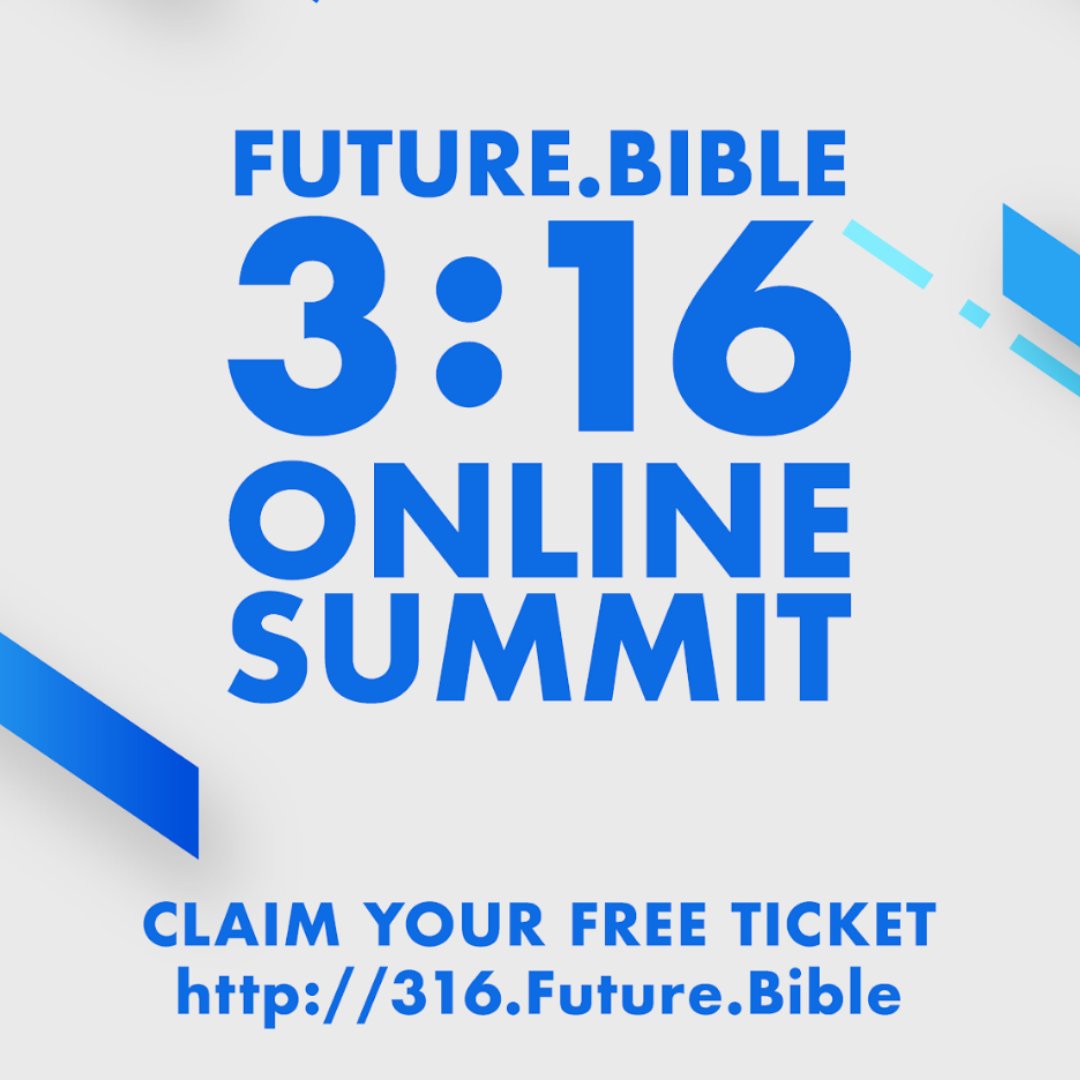 BacktotheBible's tweet photo. Join our CEO, Arnie Cole today in this free 3:16 Online Summit: https://t.co/ZtNzc8jlXU
#futuredotbible #backtothebible #bibleengagement #316summit2020 #churchleadership #gotandem #christian #bible #technology #webinar #digitalapps #christianapps https://t.co/Gdi0GiNlYX