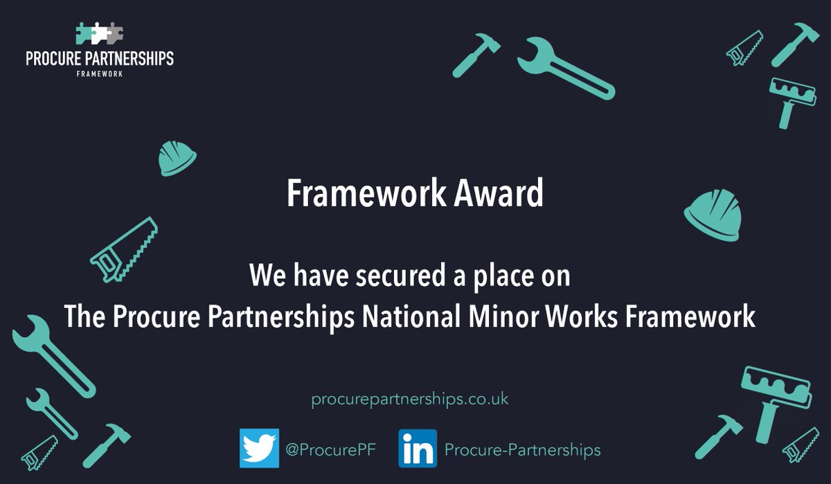 City Build (@city_build) on Twitter photo Delighted that City Build has secured a place on the <a href="/ProcurePF/">Procure Partnerships Framework</a> National Minor Works Framework for Yorkshire and North Wales.
#construction #refurbishment #frameworks #universities #bluelight #nhs #yorkshire #northwales #northwest Delighted that City Build has secured a place on the <a href="/ProcurePF/">Procure Partnerships Framework</a> National Minor Works Framework for Yorkshire and North Wales.
#construction #refurbishment #frameworks #universities #bluelight #nhs #yorkshire #northwales #northwest