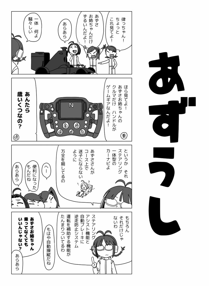 アイドルがフォーミュラカーに乗るマンガ【6/7】 
