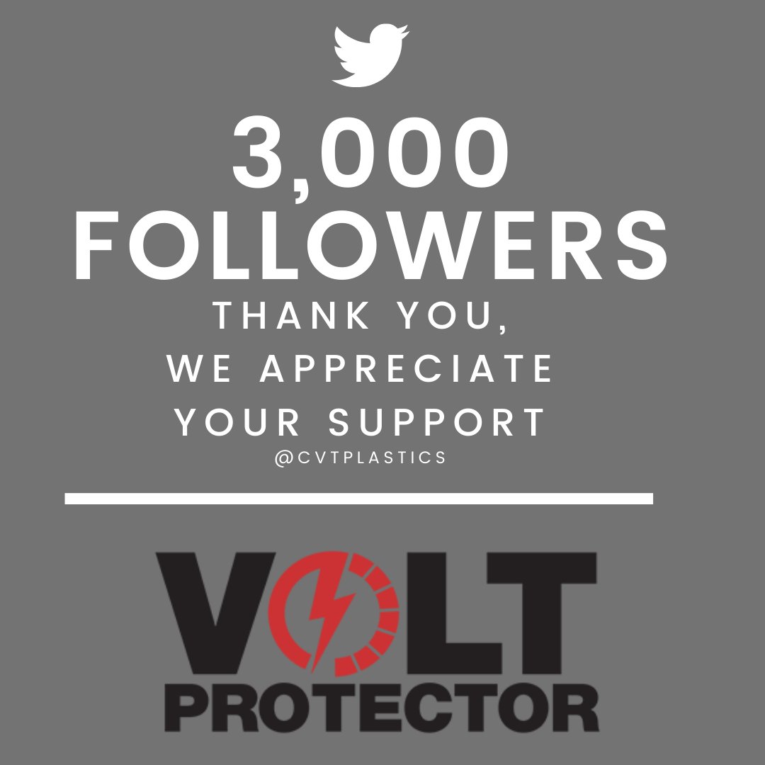 We could not be more pleased today.  We have hit 3,000 followers and we appreciate you all.  Thank you all for your continued support of our Battery Box and Battery Tray brand.  We could not have done it without you.

#Thanks #Manufacturing #batteries #usamfg #madeinusa