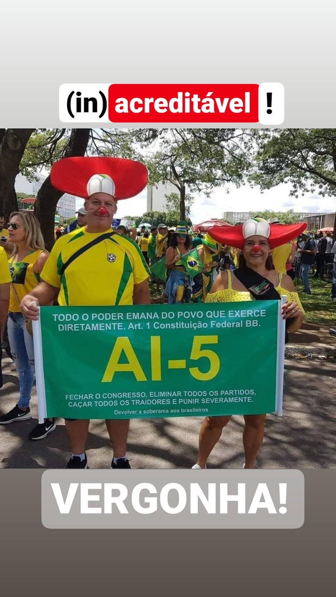 JeanCharles_7's tweet photo. #BolsonaroDay 🤡 https://t.co/ysSet4pTGl