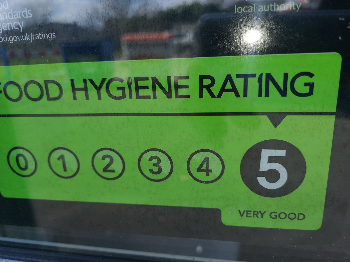 EHO visit this morning, ☺️