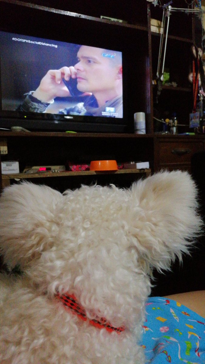 watching #DOTSPHSocialDistancing with this lil girl hahaha