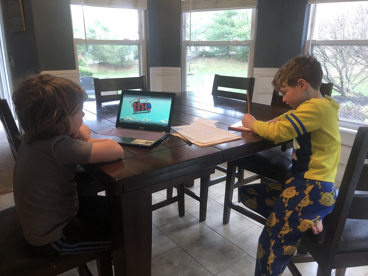 Starting our morning with sight words and book reports! YouTube has some great educational videos! Many of our favorites are on our kindergarten website for you to use with your kids at home! #gtegators #wearewentzville