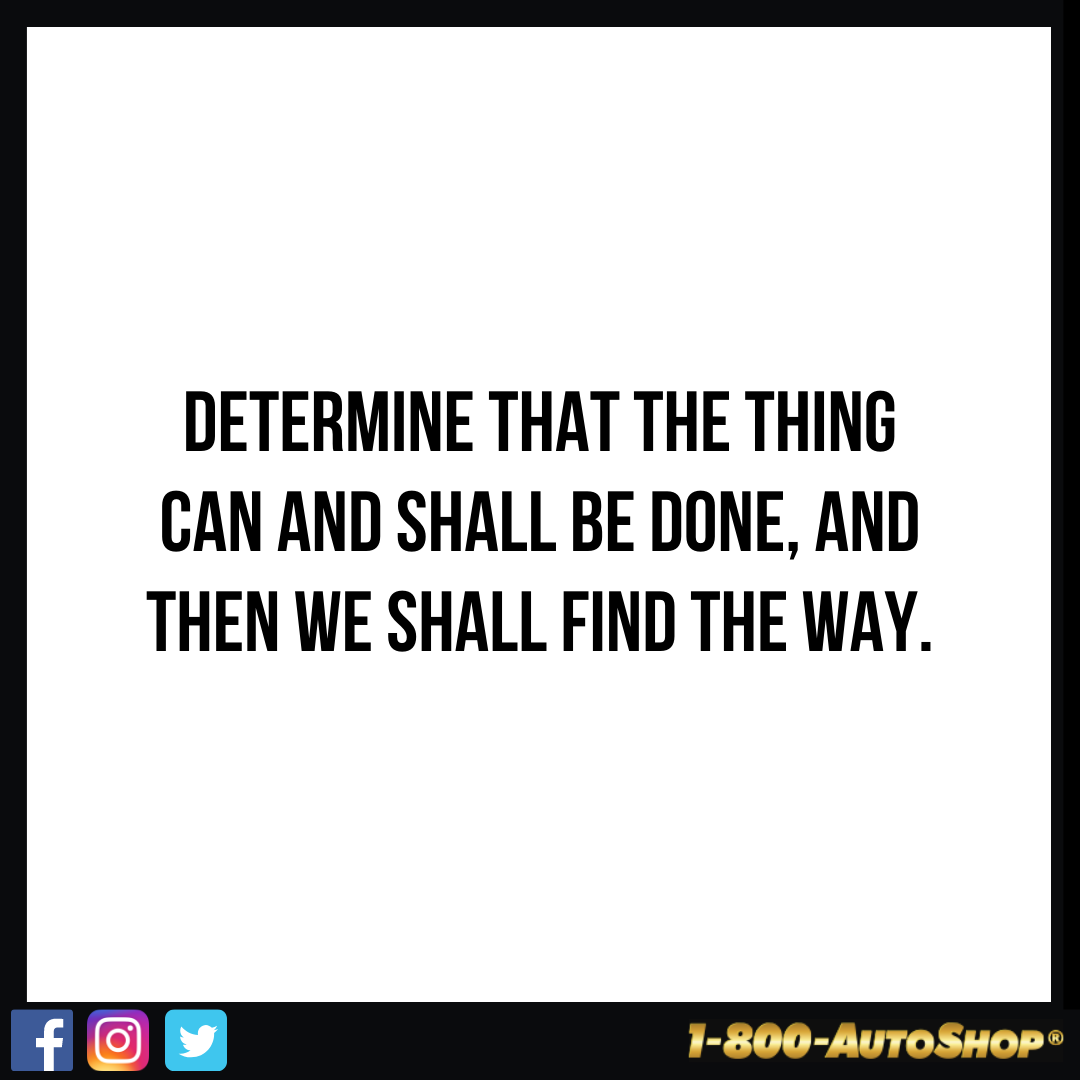 "Determine that the thing can and shall be done, and then we shall find the way." -Abraham Lincoln
#MondayMotivation #mondaythoughts