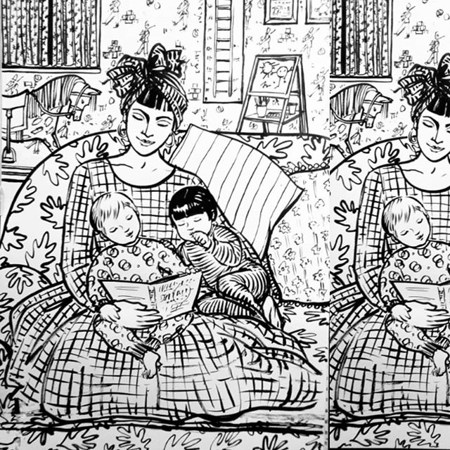 Another one of our new artist!🤩🎨 - Jan Irvine 
⁠
Media Source: instagram.com/jan.irvine/
All rights reserves to <a href="/jan/">Jan</a>.irvine

 #artist #design #illustration #painting #fashion #beautiful #artwork #instaart #drawing #creative #style #contemporaryart