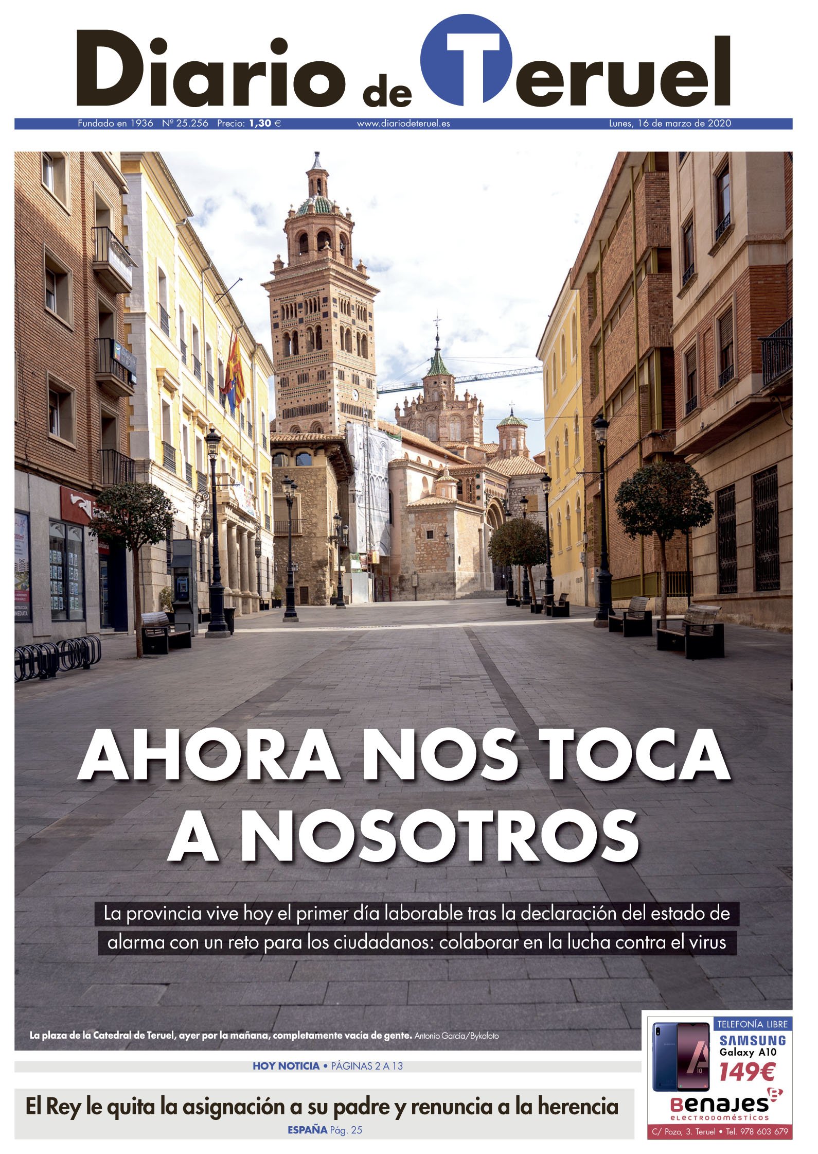 Recoger hojas Cíclope Alergia Diario de Teruel on Twitter: "No lo olvides, hoy nos toca a nosotros  https://t.co/FajpMEaSjx" / Twitter