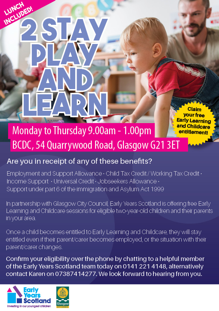 bcdcglasgow's tweet photo. Our lovely Karen and Gillian @earlyyearsscot set up for today's session @bcdcglasgow Barmulloch Residents Centre. cc

#EarlyYears #BCDC #PlayAndLearn #MessyPlay #LunchIncluded #Barmulloch #Glasgow https://t.co/M9tU88VEc8