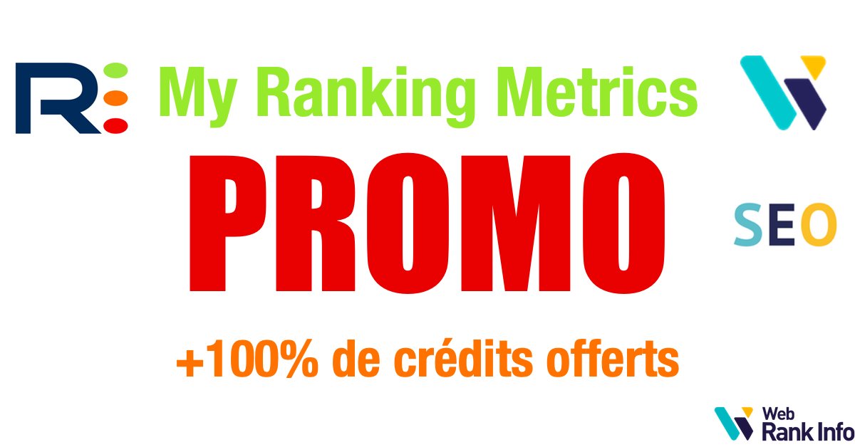 webrankinfo's tweet image. Opération +100% crédits offerts sur myrankingmetrics.com/?utm_campaign=… pour quelques jours encore !
Gagnez en efficacité avec la méthode #PagesZombies (incluse avec RMTech), trouvez vos pages orphelines, découvrez les actions #SEO prioritaires + des quick wins