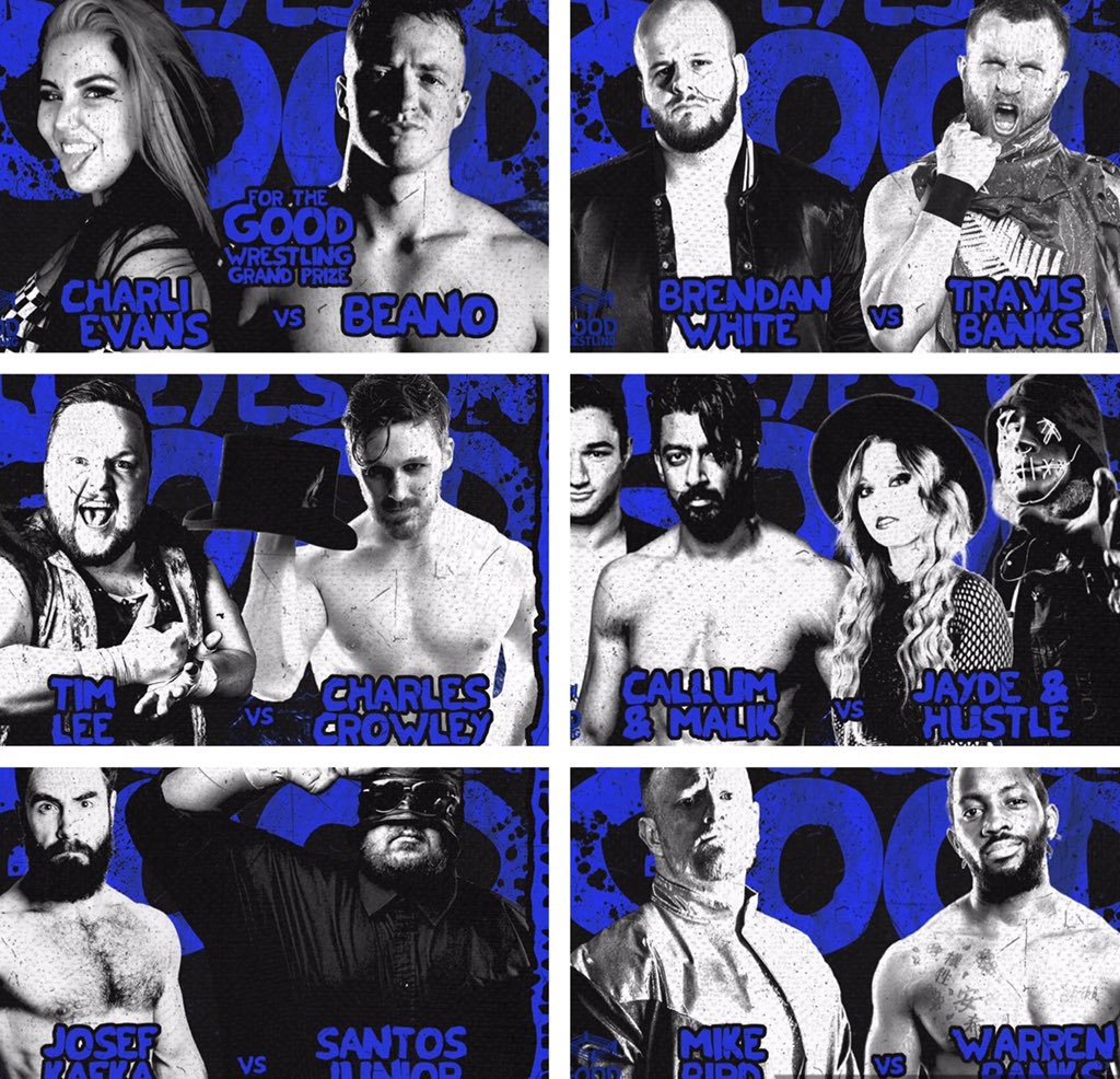 GOODWrestlingUK's tweet photo. This Sunday, support the graps underground.

Tickets at https://t.co/Wxb8LhlZLo £15 each or 4 for £52 https://t.co/WAk8M8TTVC