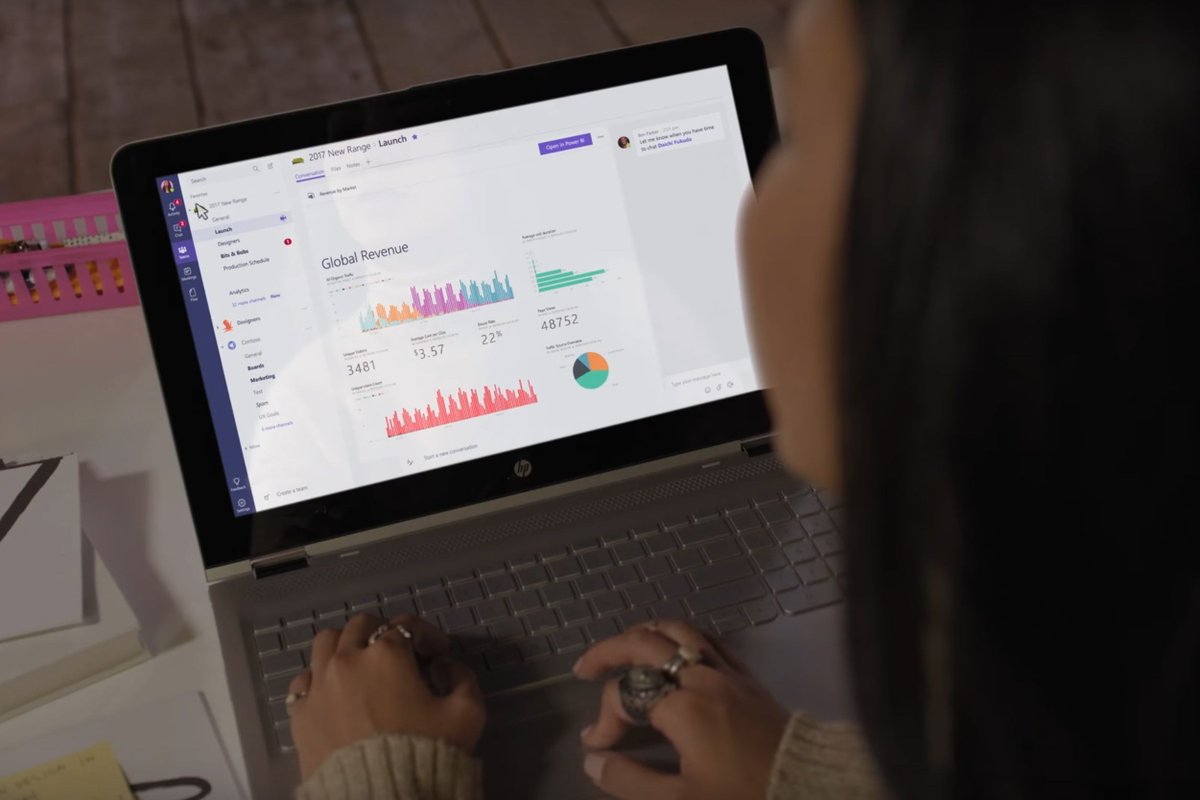 verge's tweet photo. Microsoft Teams goes down just as Europe logs on to work remotely https://t.co/Hys23heLYB https://t.co/csSAH7HyjD