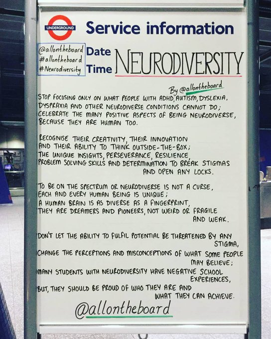 turinginst's tweet image. Today marks the start of Neurodiversity Celebration Week - a fantastic initiative founded by Siena @NCWeek to raise awareness of this hidden issue in schools, workplaces etc. Let's get this trending on @Twitter this week #TuringEDI #creativedifferences &amp;amp; we want to hear from you!