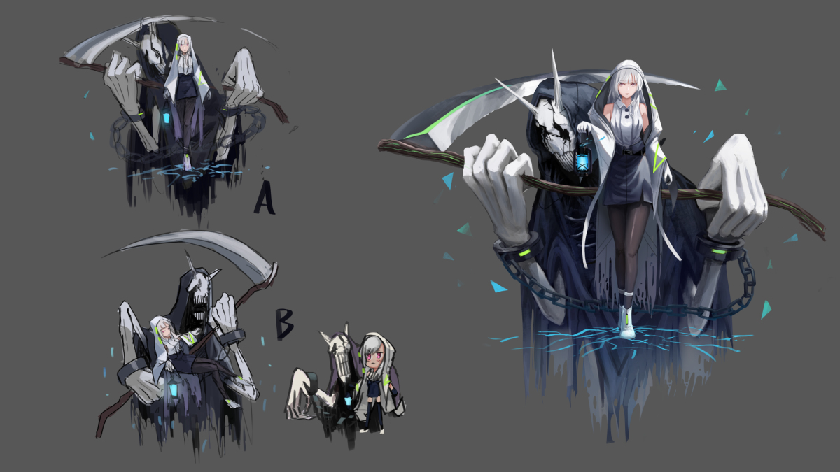 تويتر Arkerxx على تويتر 死神 オリジナル 絵 原創 死神 骨 白髮 キャラクターデザイン 鎌 T Co Eji7lesxem T Co Qi9v10daak