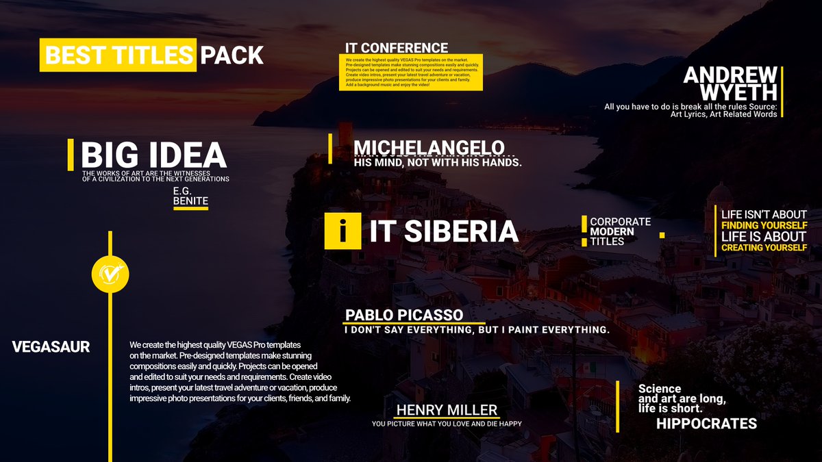 alestemple's tweet photo. New Titles Pack! 🚀

'Titles Vol.5' for VEGAS Pro - https://t.co/hSAVFAiYDf

@vegassoftware @MAGIX_INT @vegasaur
 #VEGASPro #Title #VideoProduction #Motion #Video #Editing #MotionGraphics #Titles https://t.co/LbrqvYNnbl