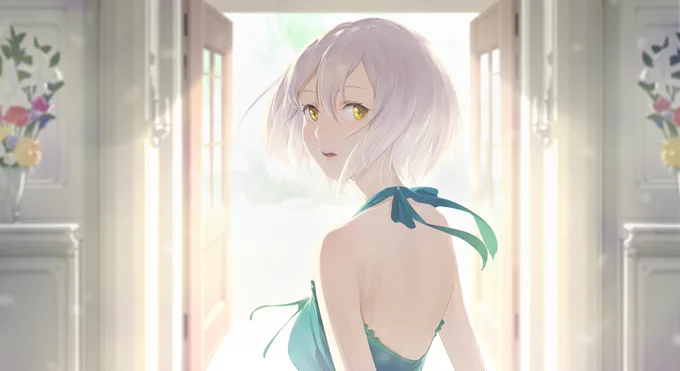花奏かのん(@_kanade_kanon)さんの新曲「ラストダンスは求めないで」のジャケットイラストを描かせていただきました!

https://t.co/T5SehEl4SK

疾走感のある曲調の中の透き通る歌声がとても素敵な一曲です!MVと共にお楽しみいただければと思います。

よろしくお願いします! 
