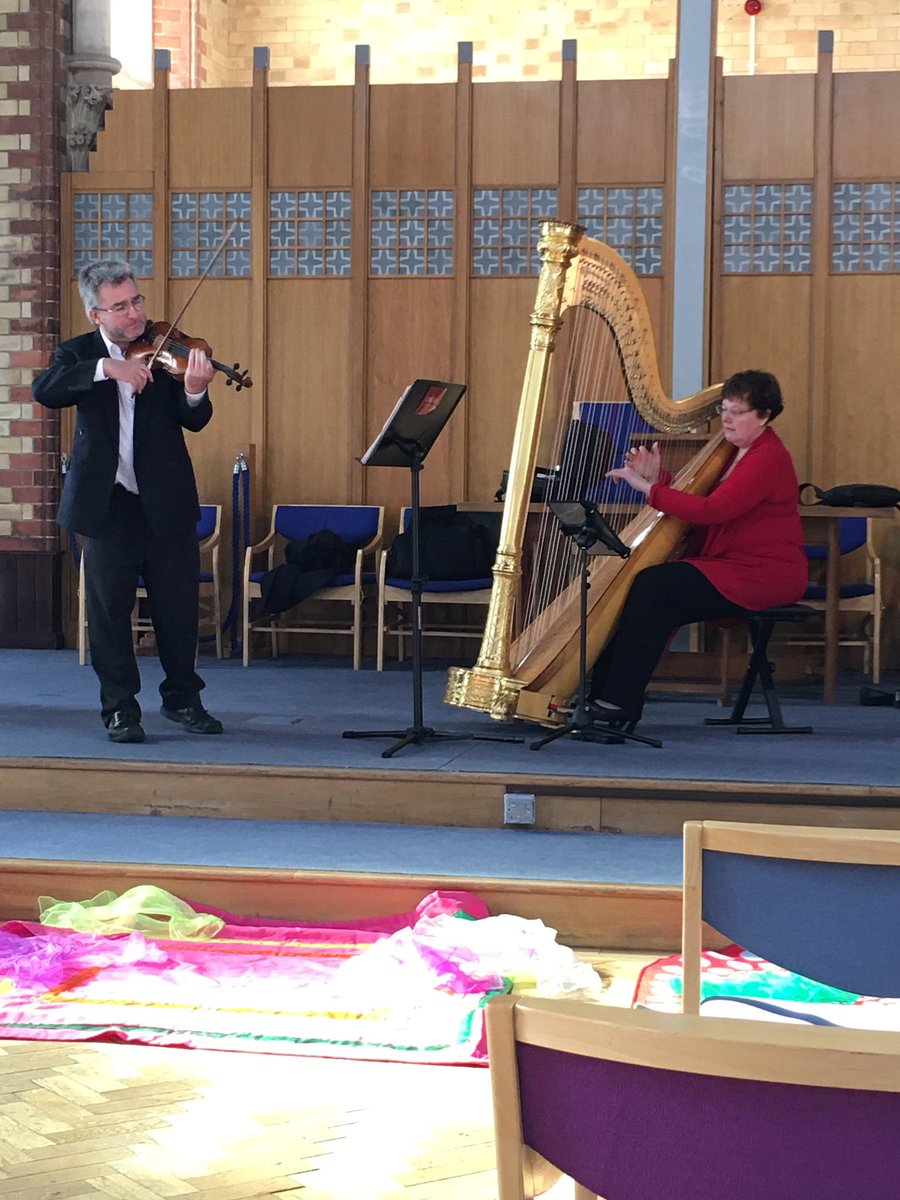 We’re ready to welcome you with some beautiful music (and free gifts) at St Andrew’s Church Cheltenham at 10.30 this morning.