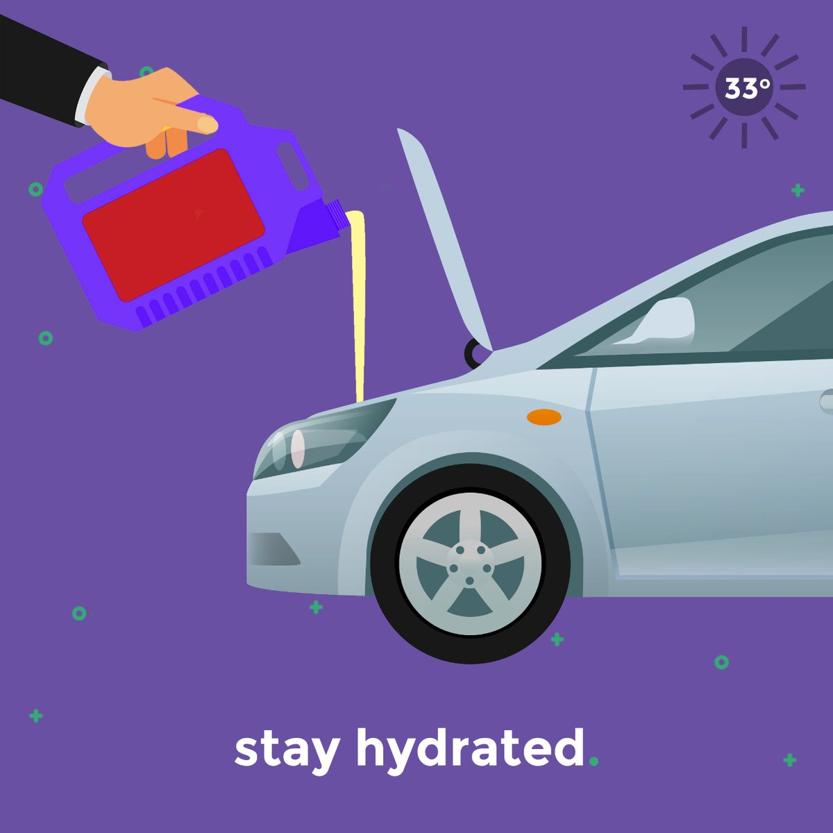 ACKOIndia's tweet photo. Remember to keep your machine cool and composed. Make sure to check your coolant levels for smooth sailing, this summer. #MotorheadMondays #EvolveWithAcko https://t.co/wZbPLI9cWA