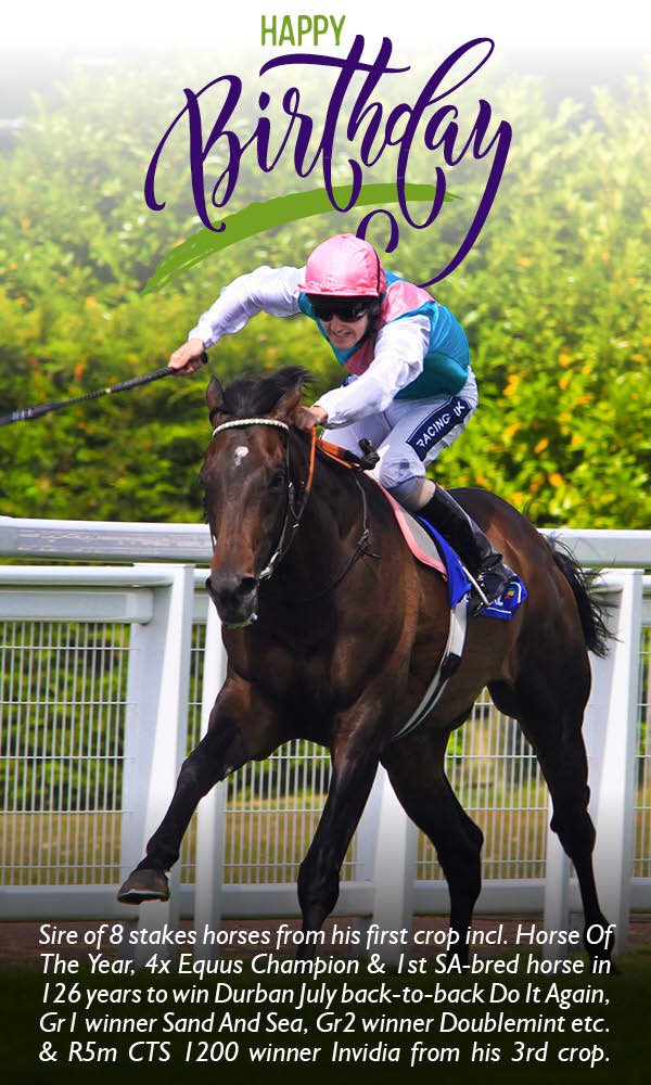 Happy Birthday Champ 🎉🏆 <a href="/TwiceOverGB/">Twice Over (GB)</a> - I am sure that <a href="/KlawervleiJohn/">John Koster</a> will give you a special treat today 🍏 your favourite