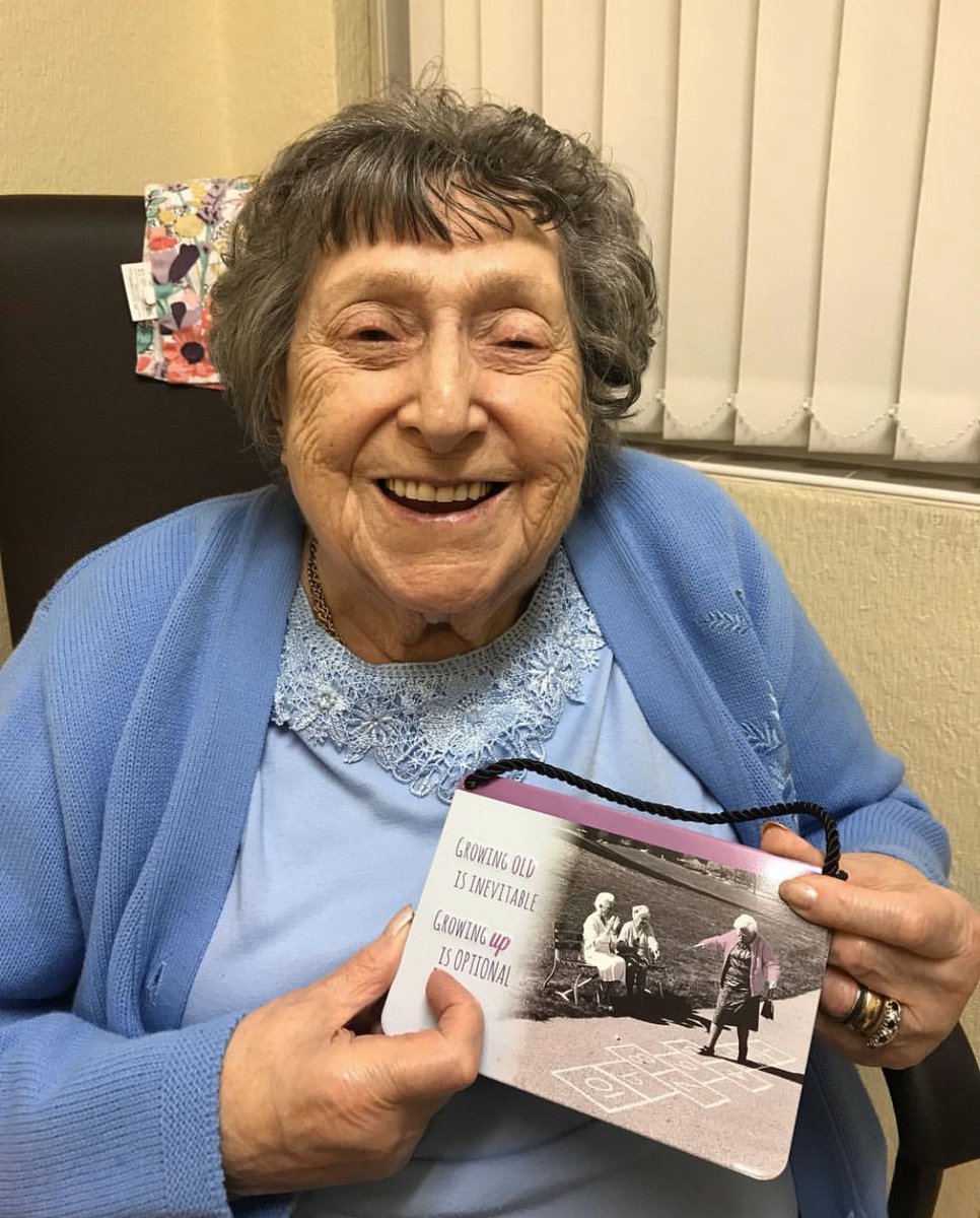 SamanthaQuek's tweet photo. My Nanna turns 99 today...

NINTY- NINE!!!

She’s lived through two World Wars, and every great crisis/depression/or bit of chaos since 1921! 🤯

When I asked her if she is worried about the #Coronavirus she replied: “There’s always something Samantha...”

Legend 💪🏻🥰 https://t.co/weefNC3i8G