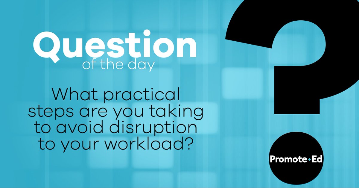 Promote_Ed's tweet image. What practical steps are you taking to avoid disruption during the Coronavirus outbreak? Providers are sharing their top tips in the promote-ed forums. Have a look to see if there's anything you can suggest or do to minimise disruption. 

Click the link: forums.promote-ed.co.uk/d/153-practica…