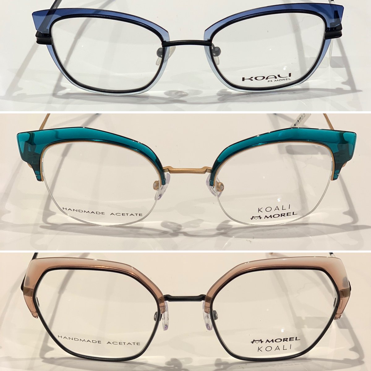 CamilParkVision's tweet photo. It’s #MorelMonday at #ParkVision and we want to know which KOALI you would choose?
We can’t decide between blush pink, bottle green or faded navy... the only thing to do is have all three!!

Call 01159500051 to arrange your style consultation today. 

#OpticiansNottingham https://t.co/FIpP44TtNO