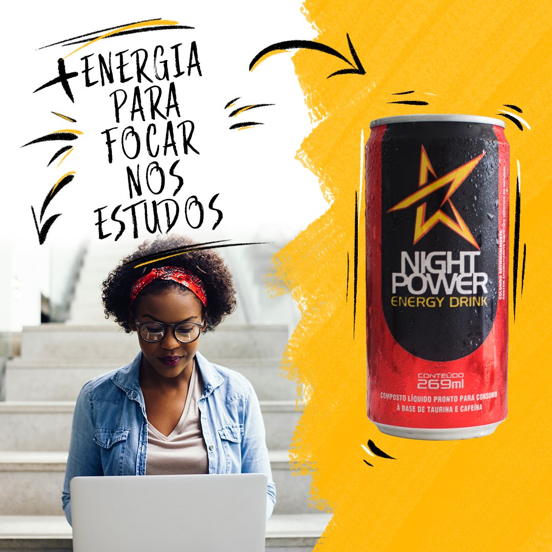 Quem busca por capacitação sempre está um passo a frente! 📚 Para te ajudar a dar o gás nos estudos, conte com a energia de #NightPower.
.
.
.
#energia  #foco #estudos #capacitação #bebanightpower #determinação #disposição #energetico