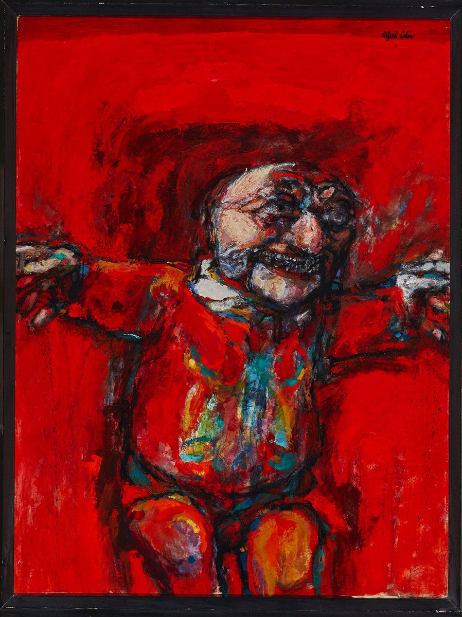CulturalKings's tweet photo. Opening today in #BushHouseArcade, explore the works of twentieth-century artist #AlfredCohen with a new retrospective exploring the five main phases of his career:

https://t.co/0t75nIYjEV

#KingsCulturalCommunity

@kingsartshums @BenUriGallery @LifeWritingKCL @kingsenglishdpt https://t.co/5GmUsgeVO5