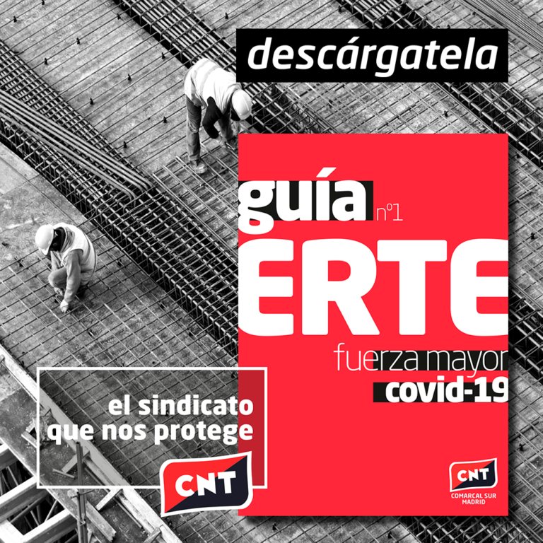 CNT_Villaverde's tweet photo. ‼️GUÍA sobre ERTEs #COVIDー19
¡Protege tus derechos!

👇 Disponible para descargar 👇https://t.co/Jzm8O9vFB9 https://t.co/t1iezlbD2J