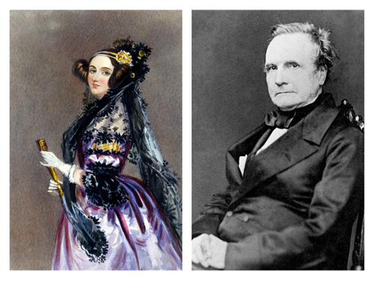Charles Babbage nicknamed #AdaLovelace the 'Enchantress of Numbers' adatheshow.com #art #STEM #ADAsARMY