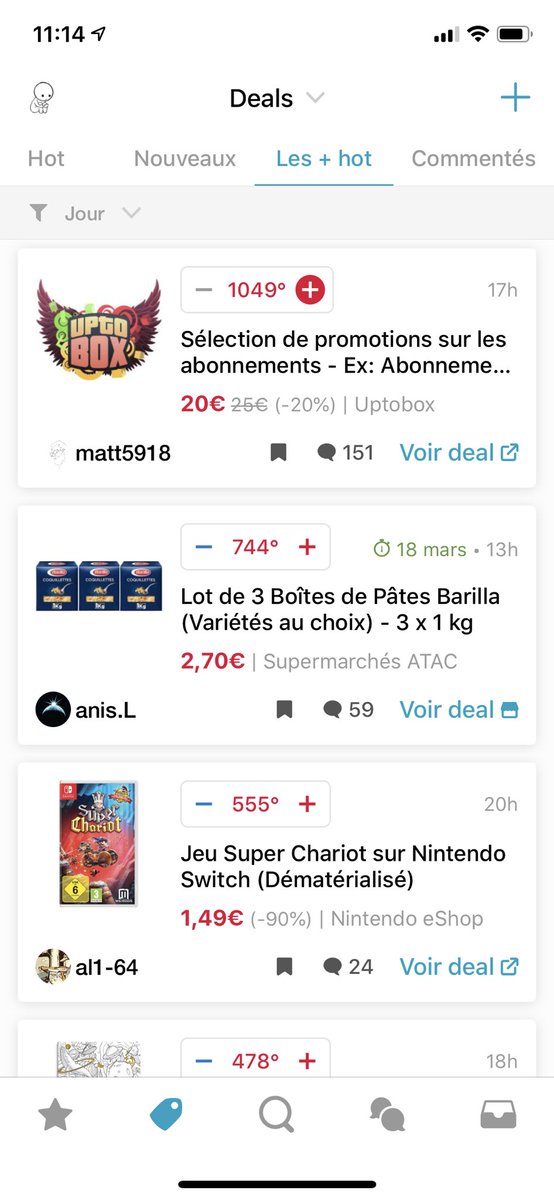 WeavL_'s tweet photo. Des jeux vidéos, des pâtes et du download. Léger impact du confinement sur @Dealabs 😅 https://t.co/wlC4NkR8wd