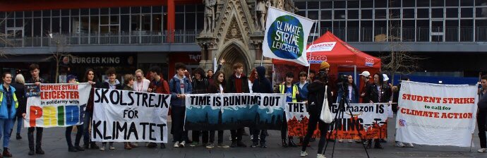 Another fantastic climate strike with <a href="/climatestrikeLE/">Climate Strike Leicester</a> on Friday!