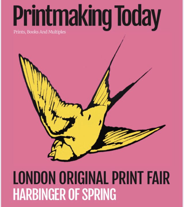 Spring issue out now. Featuring profiles on Tom Hück @EvilPrints Naiza Khan and Tomasz Winiarski. Plus etched lino, gallery/artist relationship and all the regular features.