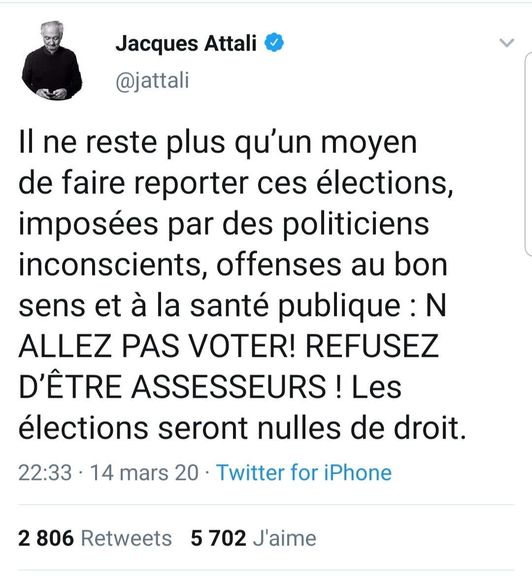 Étape 1 : laisser le virus entrer (refus de fermer les frontières, ne pas alerter au départ, laisser les hôpitaux sans masque...).Étape 2 : constater la propagation puis créer la panique, l'affolement général. Étape 3 : "pour votre sécurité" => créer des lois liberticides.