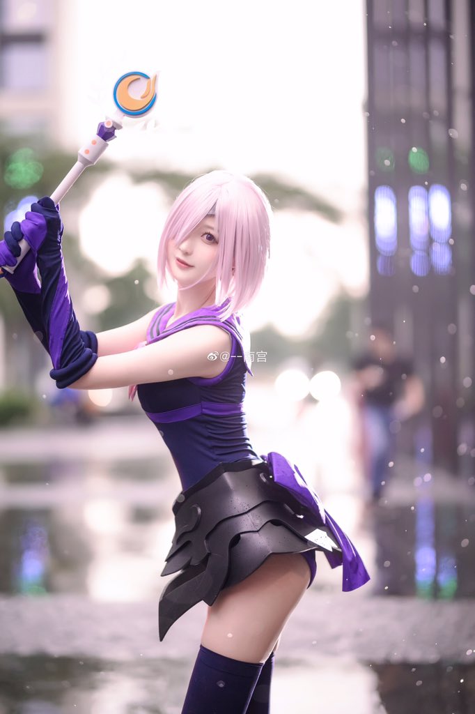 #cosplay マシュ・キリエライト
Mash Kyrielight
coser：@nangongOVO 
phx：@pala_Eiuo https://t.co/pimH7TVEuI