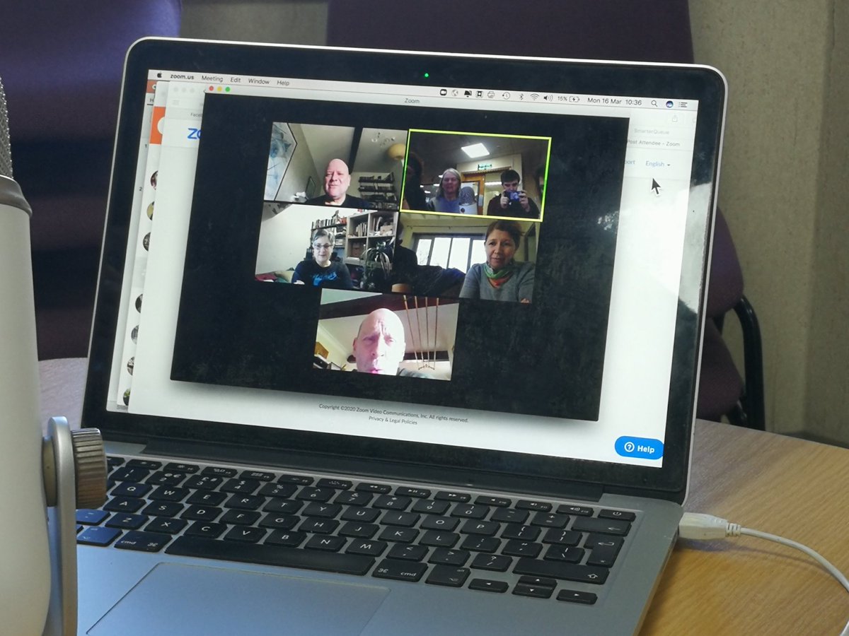 scimadesimple's tweet image. Having our first virtual tea break! Ready to start remote working. Stay safe everybody! ❤️
#scicomm #remoteworking