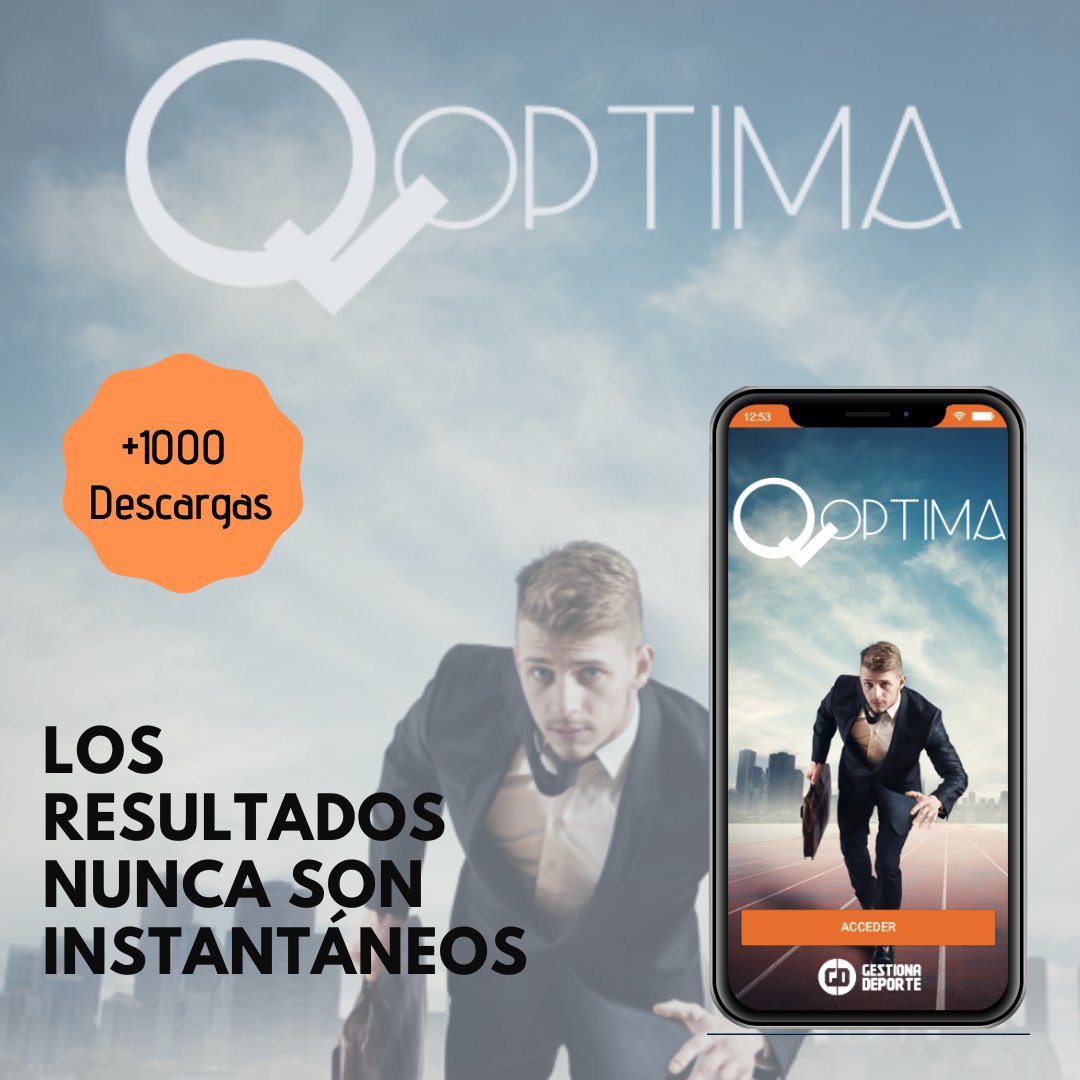 #Losresultadosnuncasoninstantáneos #Superamos1000descargas
Gracias a todos aquellos que lo habéis hecho posible
gestionadeporte.com/article/qoptim…